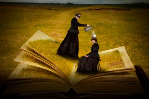 Boekenstorten met geblindeerde ogen door Christine von Diepenbroek