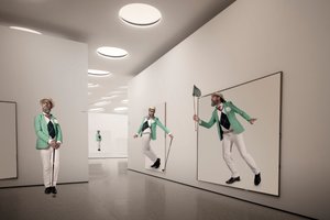 Elegant Man: kunstillusie door Christine von Diepenbroek