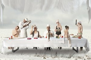 Een surrealistisch dinerfeest
