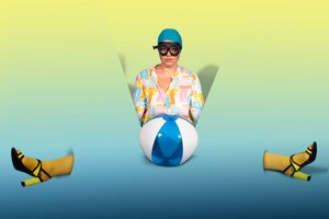 Levendige zomerse popart door Christine von Diepenbroek