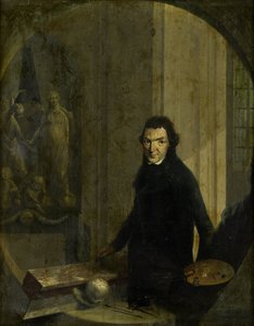 Zelfportret door Christoffel Frederik Franck