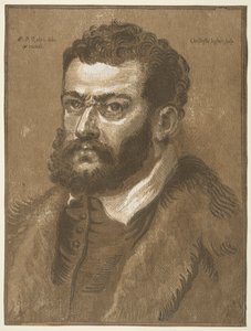 Buste van een Bebaarde Man Doge Giovanni Cornaro, 1632-1636 door Christoffel Jegher