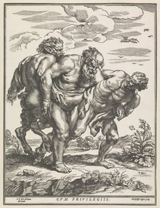 Dronken Silenus door Christoffel Jegher