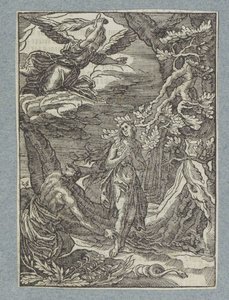 Verdrijving uit het paradijs door Christoffel van Sichem (II)