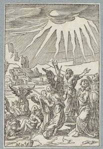 Red ons uit de greep van het kwaad door Christoffel van Sichem (II)