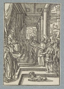 Stefanus voor de hogepriester