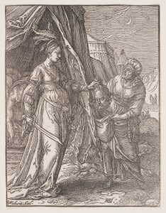 Judith met het hoofd van Holofernes door Christoffel van Sichem I