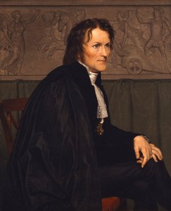 Portret van de beeldhouwer Bertel Thorvaldsen