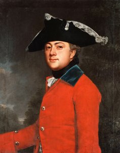 Duits: Brigademajoor Georg Heinrich von Berenhorst (1733-1814) Brigademajoor Georg Heinrich Beerhorst door Christoph Friedrich Reinhold Lisiewski