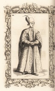 Geknechte page van de sultan van Turkije, Ottomaanse Rijk door Christoph Krieger