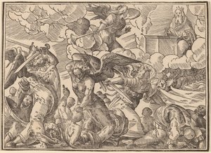 De vier ruiters van de Apocalyps door Christoph Murer