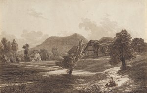 Lusatiaans Landschap met de Landeskrone Berg