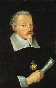 Portret van de componist Heinrich Schütz door Christoph Spetner