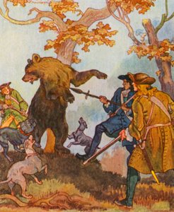 Berenjacht door Christophe (1856 1945)