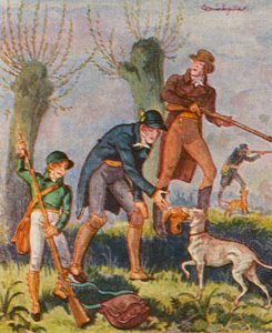Snipjacht door Christophe (1856 1945)