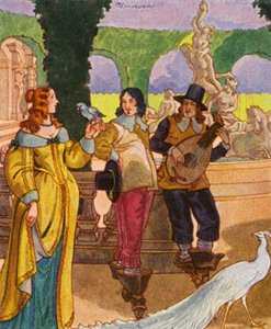 Pleziertuin door Christophe (1856 1945)