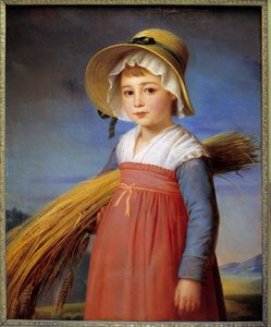 La petite gleaneuse door Christophe Thomas Degeorge