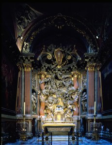 Altaarstuk van de Kapel van Corpus Domini - Kathedraal Sainte Marie Majeure, Toulon door Christophe Veyrier