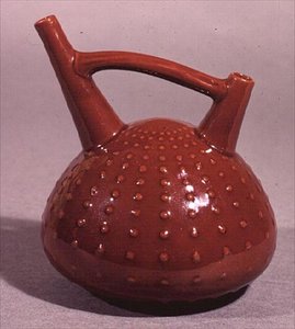 Zee-egel vaas, Linthorpe, ca. 1879-83