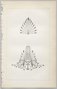 De kunst van decoratief ontwerp: met een bijlage, waarin de uren van de dag worden gegeven waarop bloemen opengaan, uitgegeven door Day & Son, Londen, 1862