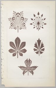 De kunst van decoratief ontwerp: met een bijlage, waarin de uren van de dag worden gegeven waarop bloemen opengaan, uitgegeven door Day & Son, Londen, 1862