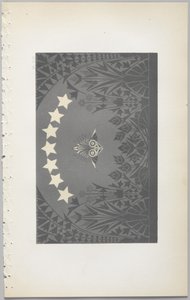 De kunst van decoratief ontwerp: met een bijlage, waarin de uren van de dag worden gegeven waarop bloemen opengaan, uitgegeven door Day & Son, Londen, 1862 door Christopher Dresser