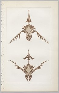 De kunst van decoratief ontwerp: met een bijlage, waarin de uren van de dag worden gegeven waarop bloemen opengaan, uitgegeven door Day & Son, Londen, 1862