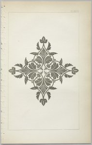 De kunst van decoratief ontwerp: met een bijlage, waarin de uren van de dag worden gegeven waarop bloemen opengaan, uitgegeven door Day & Son, Londen, 1862
