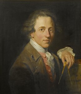 Portret van een jonge kunstenaar (John Soane), 1776