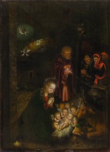 Geboorte

































" door Circle of Lucas Cranach the Elder