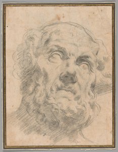 Hoofd van een Oude Man, mogelijk Seneca door Circle of Peter Paul Rubens