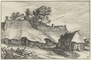 Boerderij en kleine schuur