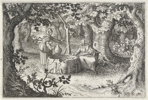 Christus en de Samaritaanse vrouw