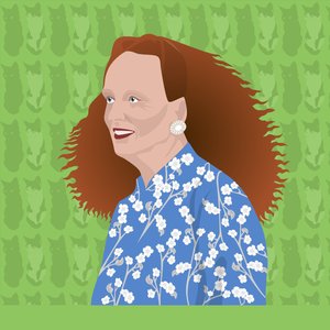 Portret van Grace Coddington, Creatief Directeur van US Vogue
