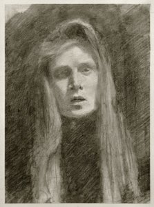 Vrouwelijk portret met hoofddoek (Zelfportret)