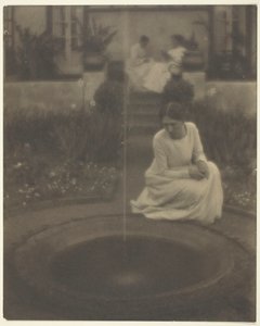 De Fontein, 1905-1906 door Clarence H White