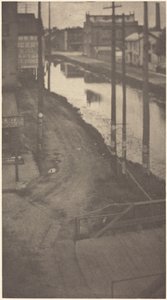 Telegraafmasten,c.1900 (foto)