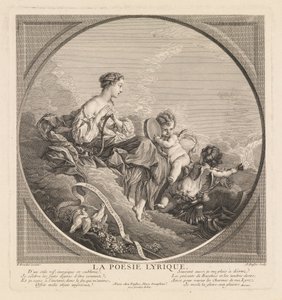 De lyrische poëzie door Claude Agustin Duflos