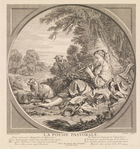De pastorale poëzie door Claude Agustin Duflos