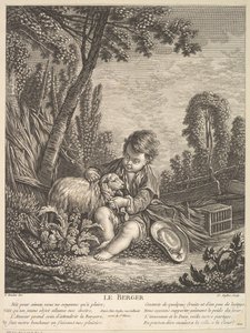 De Herder door Claude Augustin Duflos