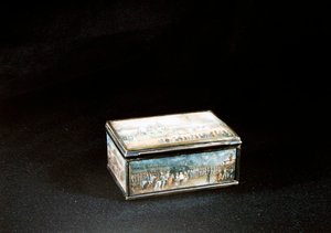 Lodewijk XVI en zijn familie arriveren in Parijs op 6 oktober 1789 door Claude Edme Charles de Lioux de Savignac