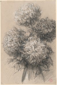 Chrysanten door Claude Emile Schuffenecker