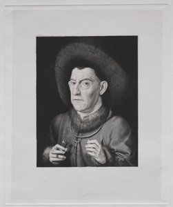 Man met een Anjer door Claude Ferdinand Gaillard