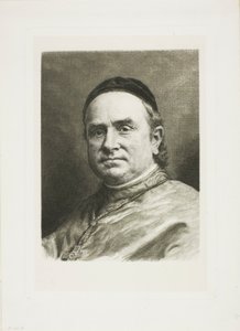 Monseigneur Pie, bisschop van Poitiers door Claude Ferdinand Gaillard