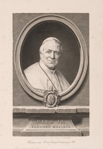 Pius IX door Claude Ferdinand Gaillard