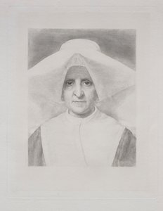 Zuster Rosalie, vooraanzicht door Claude Ferdinand Gaillard