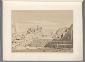 Gezicht op Athene (Vues des sites les plus célèbres de la Grèce antique)