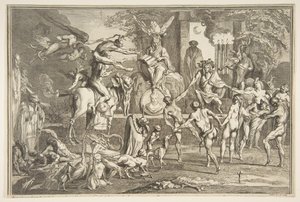 Errant pendant la nuit door Claude Gillot