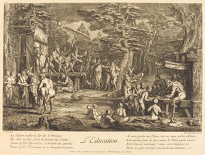 De opvoeding door Claude Gillot