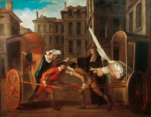 "Les deux carrosses", ca. 1707